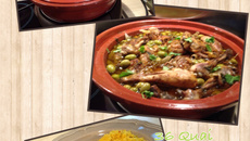 Tajine de poulet aux citrons confits