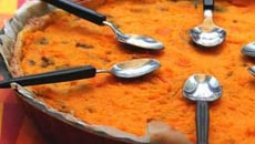 Tarte vigneronne à la crème de carottes