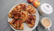 Chaussons de pommes à la crème et cannelle