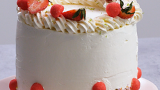 Layer cake aux fraises Tagada