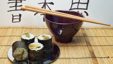 Sushi aux langoustines