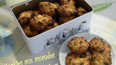 Cookies aux amandes et aux pistaches maison