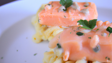 Pâtes aux 2 saumons