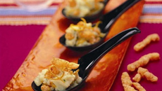 Crumble de brandade à l'orange