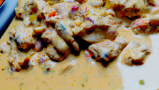 Cream & Spicy Poulette