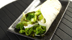 Le wrap végétarien