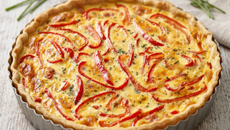 Quiche Poivron-Lardon