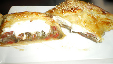 Feuilletés légumes chèvre