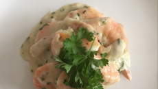 Scampi à la Sambuca