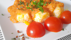 Coquillette facon savoyarde à la tomate