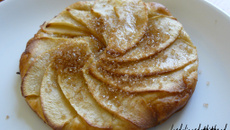 Tartelettes aux pommes en lamelles
