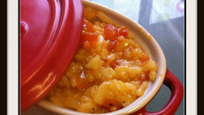 Risotto au chorizo classique