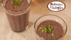 Haricots noirs en bouillie