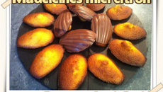 Madeleines miel citron