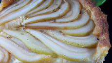 Gâteau solferino à la poire