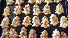 sapin de Noël aux fruits confits