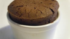 Fondant au chocolat cœur chocolat blanc