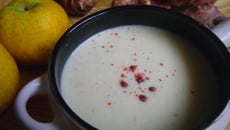 Velouté de topinambours aux pommes