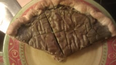 Quiche à l'avocat et au saumon fumé