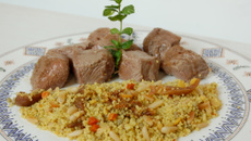 Filet d'agneau et son taboulé à l'oriental