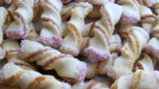 Torsades à la confiture et noix de coco