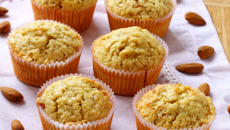 Muffins pommes et lait d’amandes