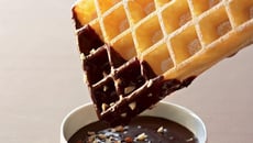Gaufre chocolat noisettes