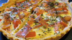 Quiche saumon délicieuse et facile à préparer