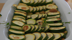 Courgettes bio à la provençale