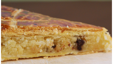 Tarte à la frangipane et pépites de chocolat