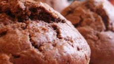 Muffins chocolat & pralin sans beurre très faciles