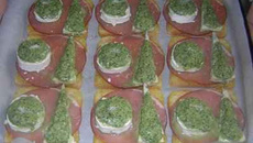 Crousti-bacon aux 2 fromages et sa sauce persillée