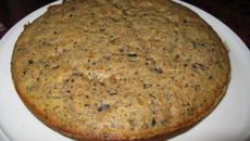 Gâteau noix, amandes et chocolat