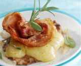 Piccatas de veau à l'Emmental, pancetta et sauge