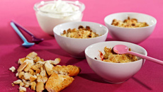 Crumble aux fraises économique