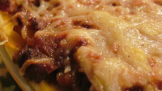 Lasagnes aux champignons maison