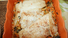 Filets de fletan aux carottes