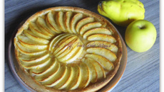 Tarte pommes-coings