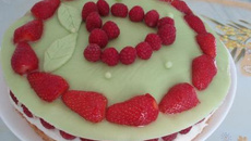 Fruité citron vert et framboises