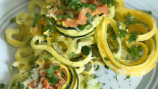 Tagliatelles de courgettes faciles