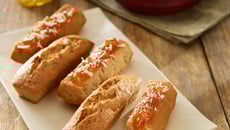 Financiers aux pommes et noix