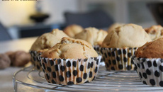 Muffins à la pomme, noix & spéculoos