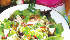 Salade aux saveurs du pays d'auge