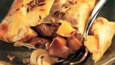 Pastillas de rognons de porc, pomme et cumin 