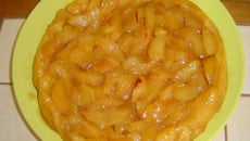 Tarte tatin sur pâte sablée