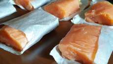 Papillotes de saumon maison