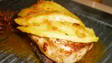 Foie gras poêlé à la mangue