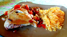 Cuisse de poulet a la bière