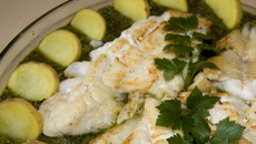 Cabillaud au vert