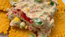 Pâté de rouget barbet aux légumes, au beurre blanc